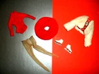 MATTEL VTG  Barbie #942 ICE BREAKER Skate outfit - 1962 complete DOLL CLOTHES