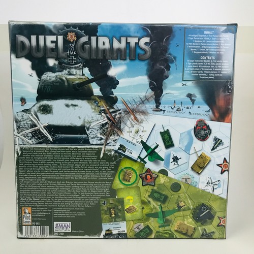 Duel Of The Giants Eastern Front -Z-Man War gioco di strategia sigillato/nuovo spedizione gratuita - Foto 2 di 4