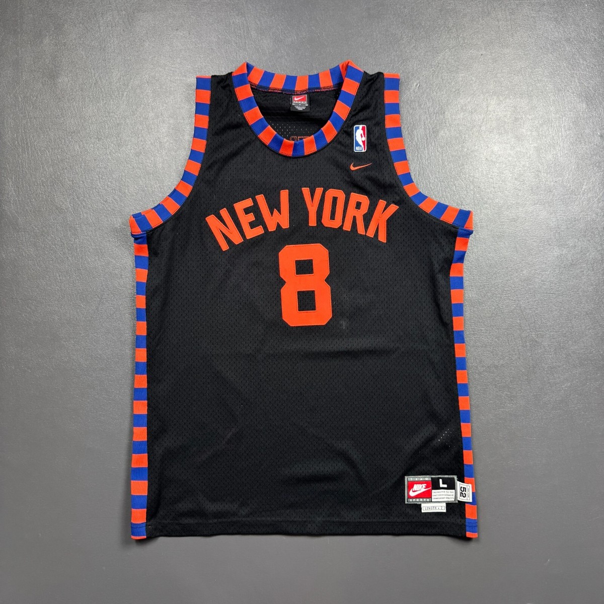 100% Authentic Latrell Sprewell Vintage Nike New York Knicks