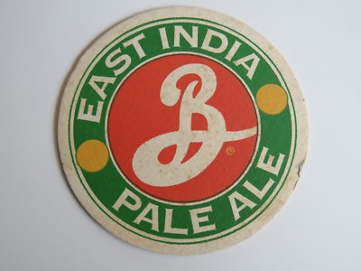 Bier Pub Untersetzer ~ Brooklyn Gär Co Osten Indien Pale Ale ~ New York Seit