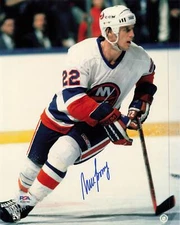 Mike Bossy Islanders Signed 8x10 Photo Autograph PSA/DNA