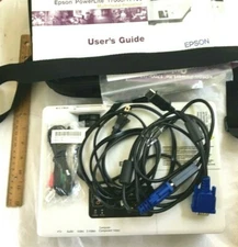 Epson LCD Multimedia Projector With Case & User's Guide EMP-1700