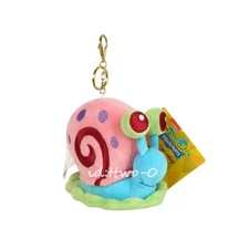 Gary the Snail SpongeBob SquarePants Plush Toy Keychain Keyring Bag Charm 3.5"