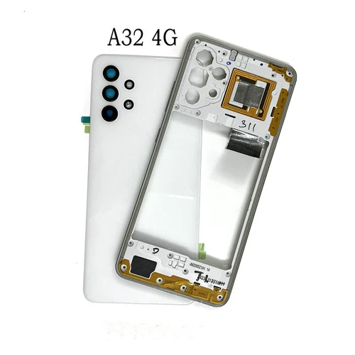 Boîtier Coque Cache Batterie + Cadre Moyen Mid pour Samsung A32 4G A325 A32 5G A326 - Photo 6 sur 20
