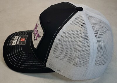HOOSIER RACING TIRE Patch on Richardson 112 Trucker Hat  display picture 1