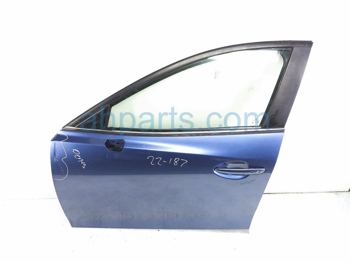 2017-2018 Mazda 3 Hatchback Front Driver Door - Eternal Blue