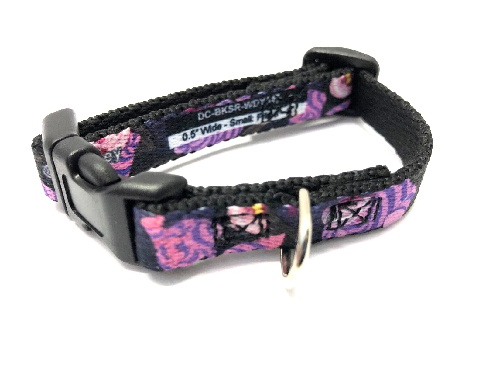Buckle Down Disney CHESHIRE CAT X Small 6"- 9" Cat Pet Dog Breakaway Collar