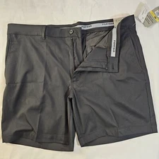 PGA Tour Size 38 Golf Shorts Mens Black Performance Expandable Waist $65MSRP NWT