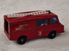 Vintage Matchbox No. 57 Land Rover Fire Truck Made in England by Lesney