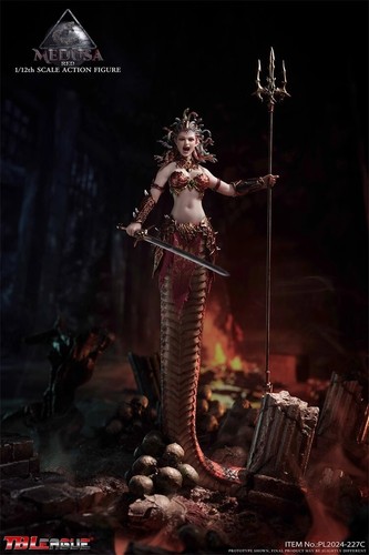 TBLeague PL2024-227C 1/12 Medusa Snake Tail Ver. 6''Female Action Figure Toy - Picture 4 of 4