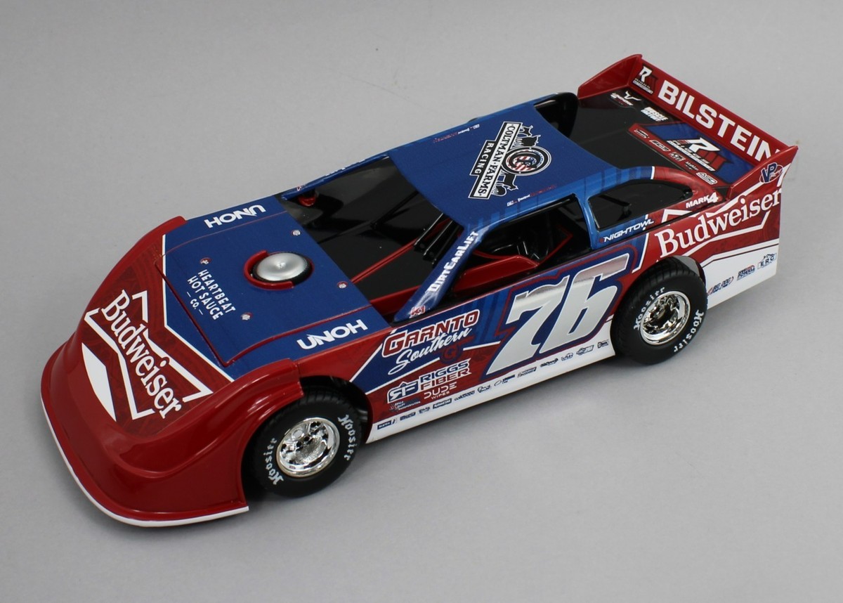2025 ADC 1:24 Dirt Late Model *BRANDON OVERTON* #76 Gateway DOME