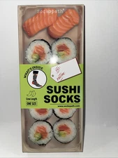 Sockopath Sushi  Adult's Novelty  Size M 8-12 W 9 -14 New In Box