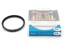 Near MINT Kenko Black Mist No.05 Lens Filter 49mm Soft Focus Cinematic 222