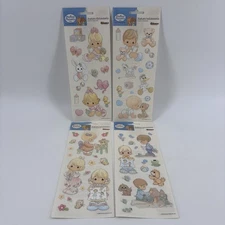 Sandylion Precious Moments Sticker Scrapbooking Baby Girl Boy Toddler Lot Of 4