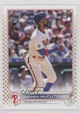 2022 Topps Series 2 Wal-Mart Gold Star Andrew McCutchen #655 0h1