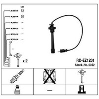 ZüNdleitungssatz FüR Mazda MPV LW 2.0 99 Bis 02 NGK Neu FP8618140A