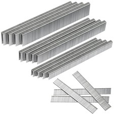 304 Stainless Steel 18 Gauge 1/4 Inch Narrow Crown Staples 1600-Count 1/2 3/4
