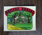 Travel Decal Abilene Kansas Home of General Eisenhower Auto Vintage Sticker — photo 1