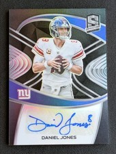 2021 Panini Spectra Daniel Jones #SIG-DJ Autograph /20 Prizm Giants Colts