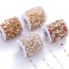 Chain Crystal Zircon Beads 1m DIY Necklace Bracelet Jewelry