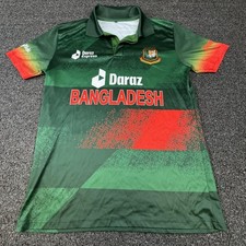 Bangladesh National Cricket Team Jersey Mens Large Green Red Cricket Daraz BCB