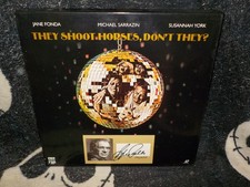 They Shoot Horses, Don't They Widescreen Laserdisc LD Autographed Free Ship 50