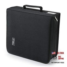 CD Case DVD Case Storage Holder-264 Capacity,Media 264capacity 264 Black