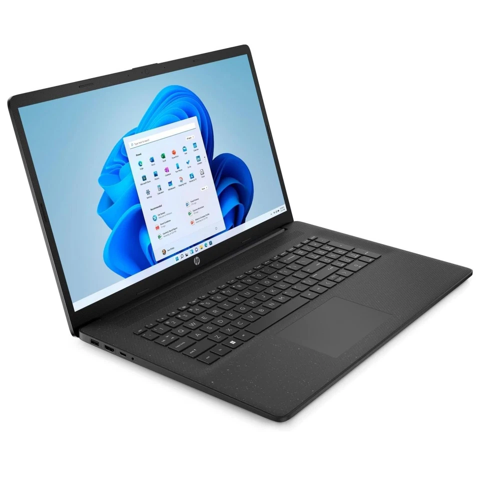 HP 17t-cn200 Laptop 17.3" HD+ Intel Core i7-1255U 16GB 512GB SSD W11P Laptop, BK - Image 3 of 4