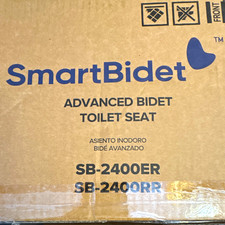 SmartBidet SB-2400ER Elongated White Bidet Toilet Seat WaterSense 221DA104.020