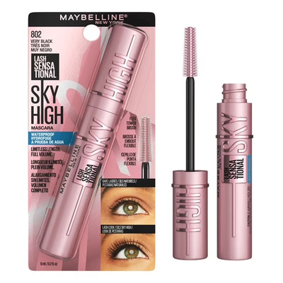 Maybelline #802 Sky High Mascara Lash Sensational 0.24 oz ~ ° [2 PK] BOGO FREE !