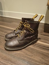 Vintage Dr Martens 1460 Brown Leather 8 Eye B...