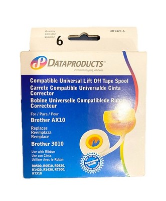 Dataproducts 5 Pack Universal Lift Off Tape Spools Brother AX10 3010 #R1421-6