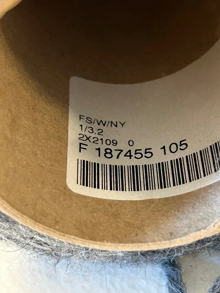 Cone Spool Bulky NOVELTY SOFT Alpaca Wool Yarn w/Nylon 10oz 279gr 5105 Grey MixC - Image 3 of 4