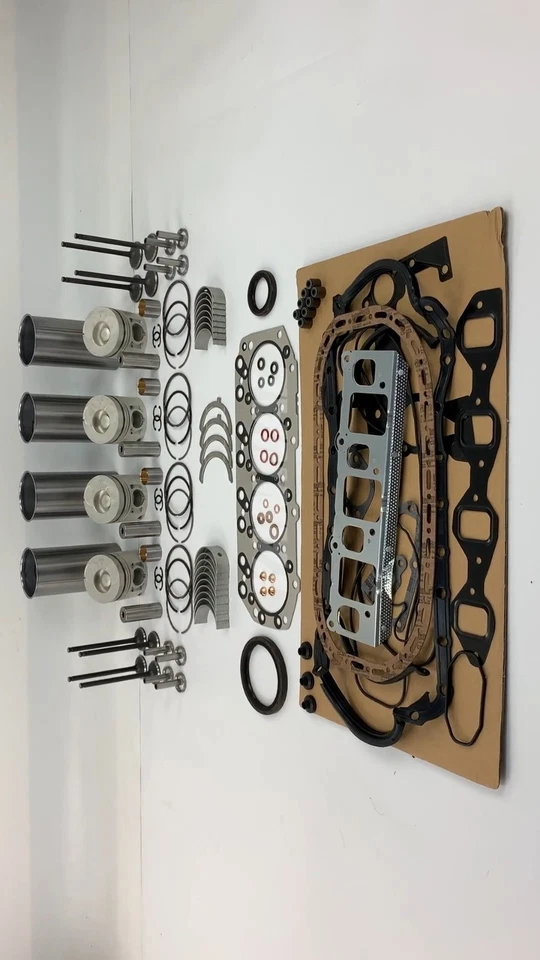 For ISUZU 4JB1 4JB1T Diesel Engine STD Overhaul Rebuild Kit with Full Gaskets - Image 2 of 2