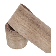 Black Walnut Edge Banding, 3 in x 10 ft Wood Veneer Tape, Pre-glued Flexible