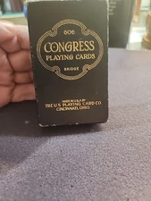 606 Congress Playing Cards 