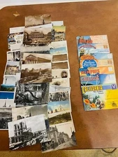 Post Cards Vintage Lot 39 Ea. Post Card Books Llot 7 1950's to 1970's