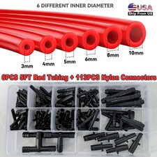 Vacuum Line Kit 6pcs 5ft Vacuum Hose Automotive113pcs Vacuum Line Connectors