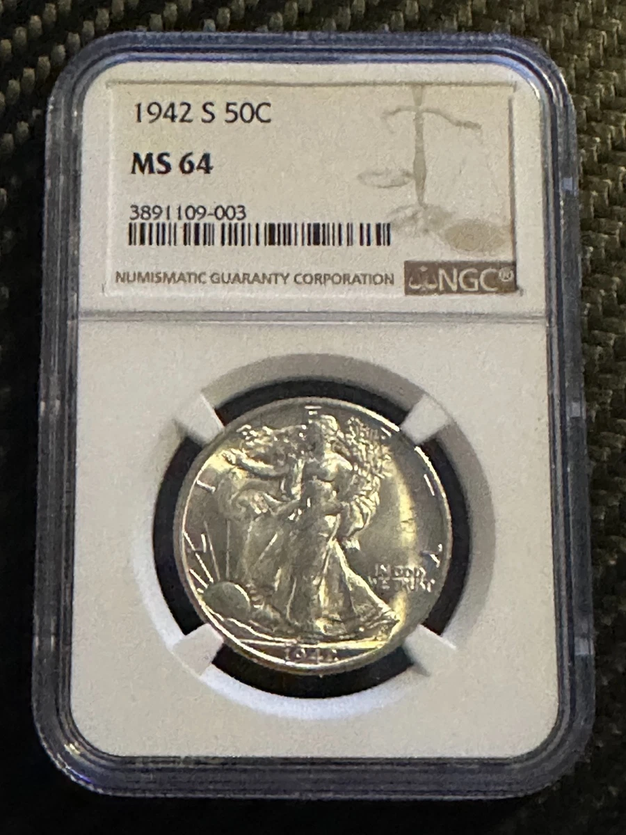 MS 63 Graded Liberty Walking Half Dollars 1916-1947 for sale | eBay