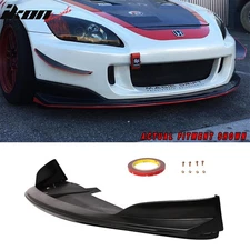 Fits 04-09 Honda S2000 AP2 DT Style Front Bumper Lip Bottom Guard Unpainted PU