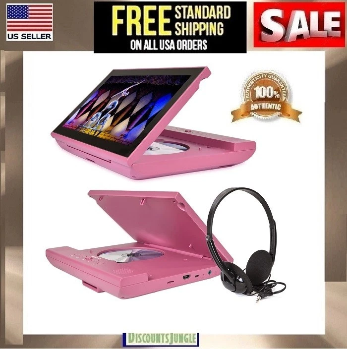 Pink DVD & Blu-ray Players 8.0-10.9 in Screen for sale | eBay