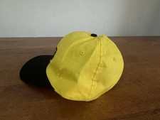 Jegs High Performance Hat Snapback Racing Yellow Black Motor Head Retro Style