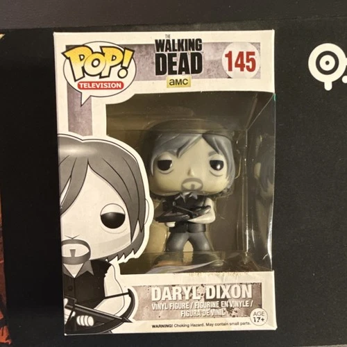 Funko Pop! Vinyl The Walking Dead Daryl Dixon Television Figure #145 damag  box