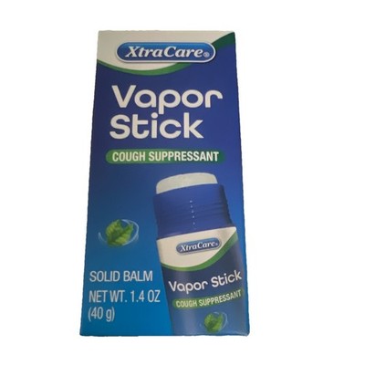 XtraCare Vapor Stick Cough Relief Balm 1.4 oz Camphor Menthol Topical