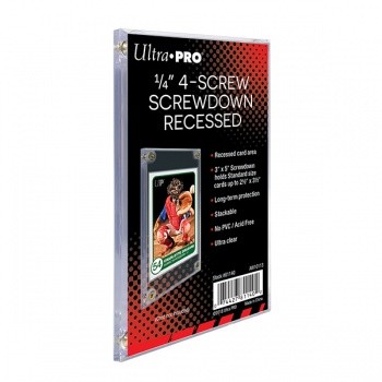 Ultra Pro - 1/4'' Screwdown Recessed Holder