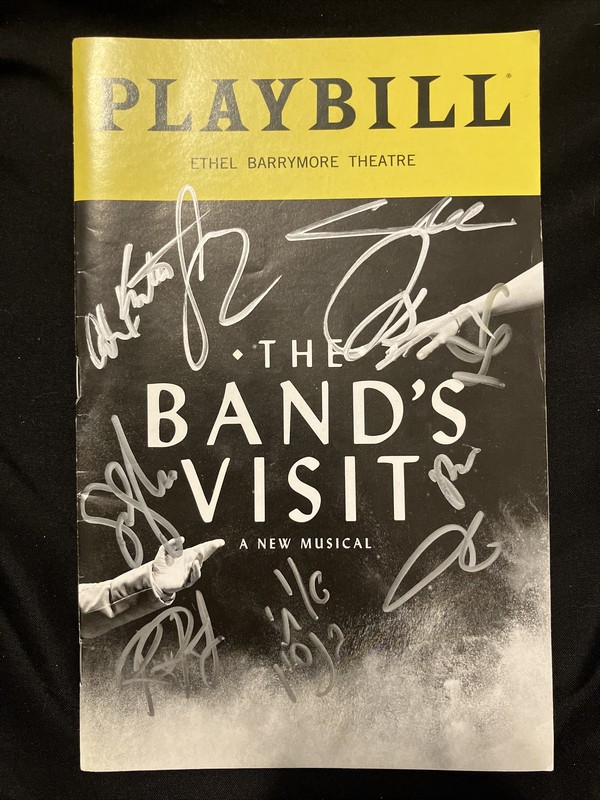The Band’s Visit Signed Playbill Final Week Performance