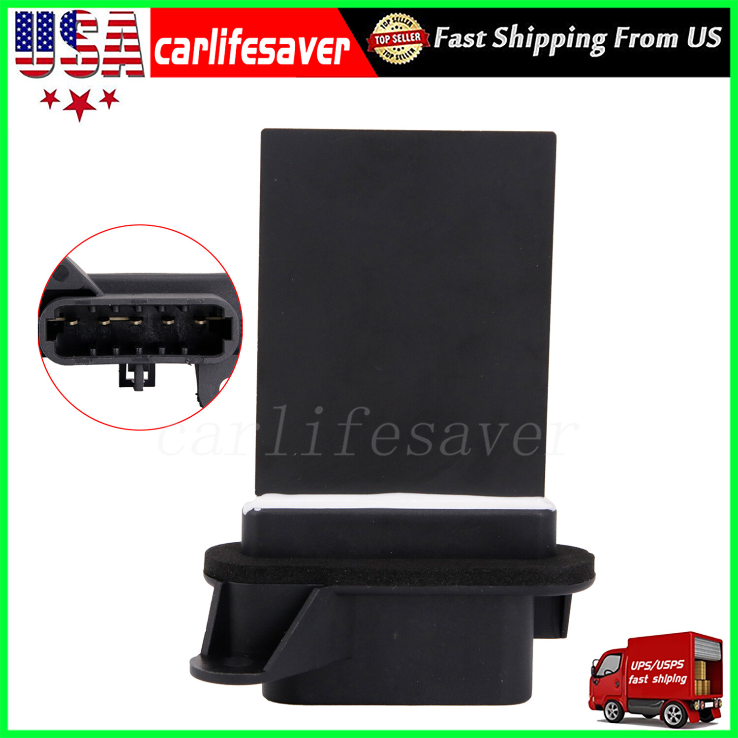 95018066 94560526 4P1851 Blower Motor Resistor for 2014-2015 Chevrolet Spark 1.2