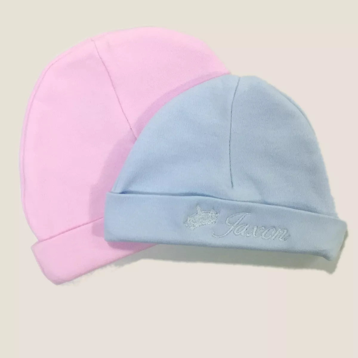 Personalised baby hat and blanket hot sale