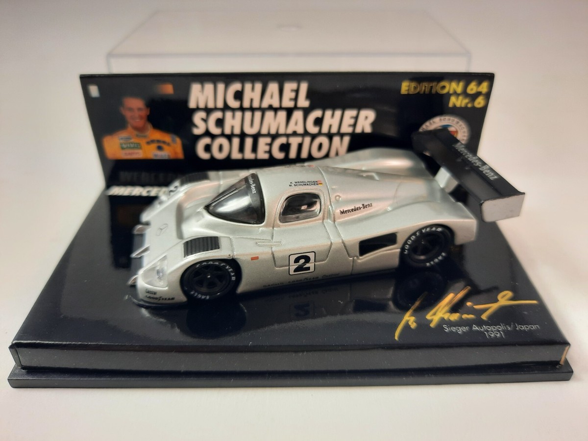 Mercedes C291 1991 Autopolis n°2 ミニカー Minichamps Sauber Mercedes C291 #2 Michael Schumacher 1991 1