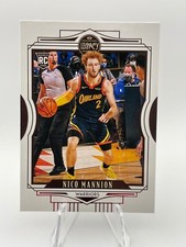 2020-21 Nico Mannion Panini Chronicles Legacy Red #696 Rookie RC GS Warriors